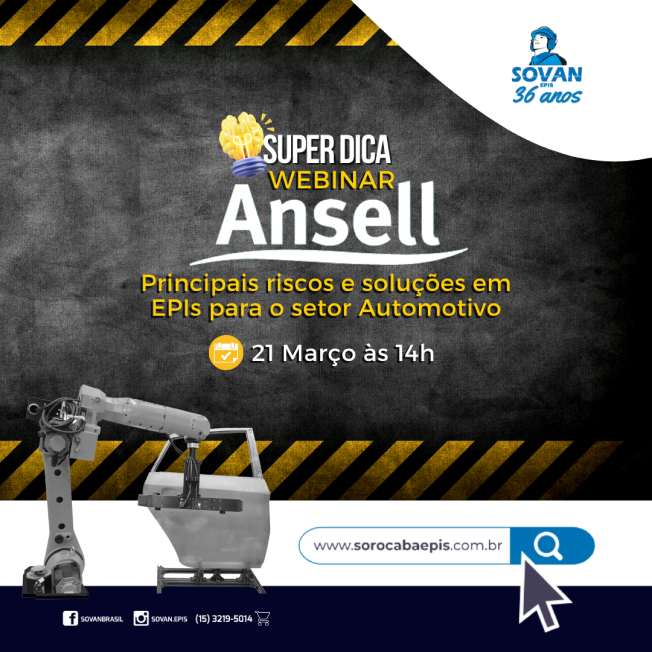 Webinar: Principais riscos e soluções em EPIs para o setor Automotivo
